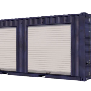 20ft Used Storage Contain w/ One 8ft Roll-up Doors on Left Side – product view 5